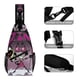 thumbnail image 3 of Invasor Zim Riñonera Bandolera con Estampado Integral para Hombres y Mujeres, Bolso Cruzado Gráfico de Tendencia, Mochila de Hombro Streetwear para Ciclismo y Deportes, Riñonera Versátil Casual, 3 of 6