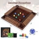 thumbnail image 2 of Juego de mesa Uowivi Shut The Box de madera 30 cm para 2 a 4 jugadores, 2 of 7