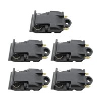 Bothyi - 5 Uds Interruptor De Termostato Para Hervidor Control De Temperatura Termostato Para Hervidor Eléctrico 16A 250V Negro