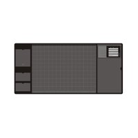 Magideal - Alfombrilla De Ratón Impermeable, Alfombrilla De Escritorio Para Alfombrilla De Ratón, Protector De Almohadilla De Escritorio De Cuero Pu Para , Negro