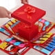 thumbnail image 5 of Caja explosiva de regalo Romiona de 5 capas, cuadrada y roja, 5 of 6