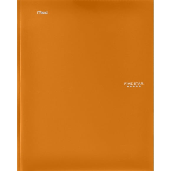 Carpeta de archivo Five Star 28 cm x 22 cm Naranja