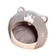 thumbnail image 2 of Cama para gatos para gatitos, tienda de campaña cubierta para gatos, cabaña con bola de felpa, camas para gatos de construcción resistente y lavables, 2 of 5