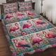 thumbnail image 1 of Vintage Flamingo - Juego de cama personalizado Flamingo, 1 of 3