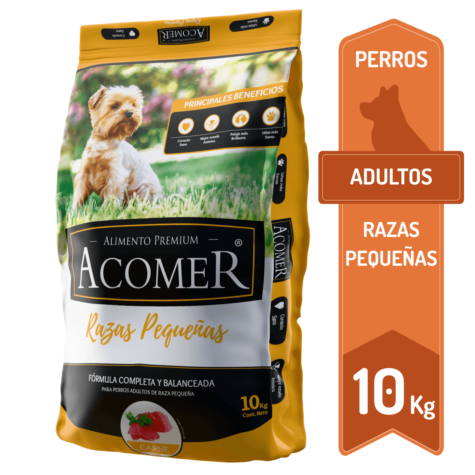 Acomer - Alimento Para Perro Adulto Razas Pequeñas 10kg