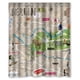 thumbnail image 1 of Cortina de ducha con diseño de mapa de Berlín, con ganchos, 60 x 72 pulgadas, 1 of 3