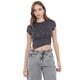 thumbnail image 1 of Polera Mujer Manga Corta Tachas Gris Corona, 1 of 5
