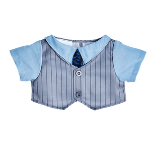 Chaqueta Build A Bear Con Corbata Negra Para Peluche