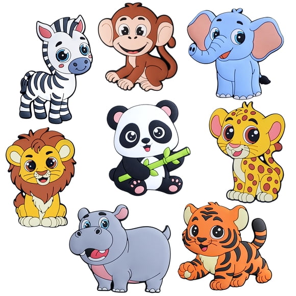 Imanes para nevera Nuesaurd 8 piezas Animales de granja adorables