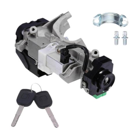 Magideal - 06350-Saa-G30 Conjunto De Cilindro De Bloqueo Del Interruptor De Encendido Piezas De Reparación Profesionales Accesorios Automotrices Reemplazo Con