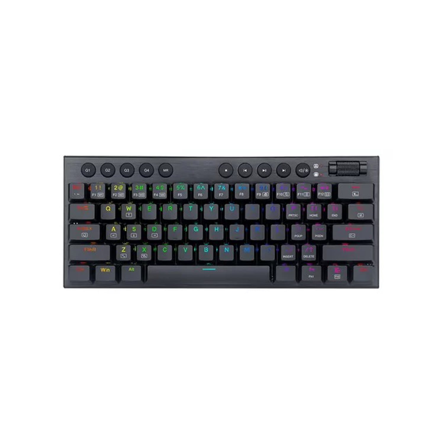 Teclado Mecánico Redragon Horus Mini 60% Cableado Sw Red Ing