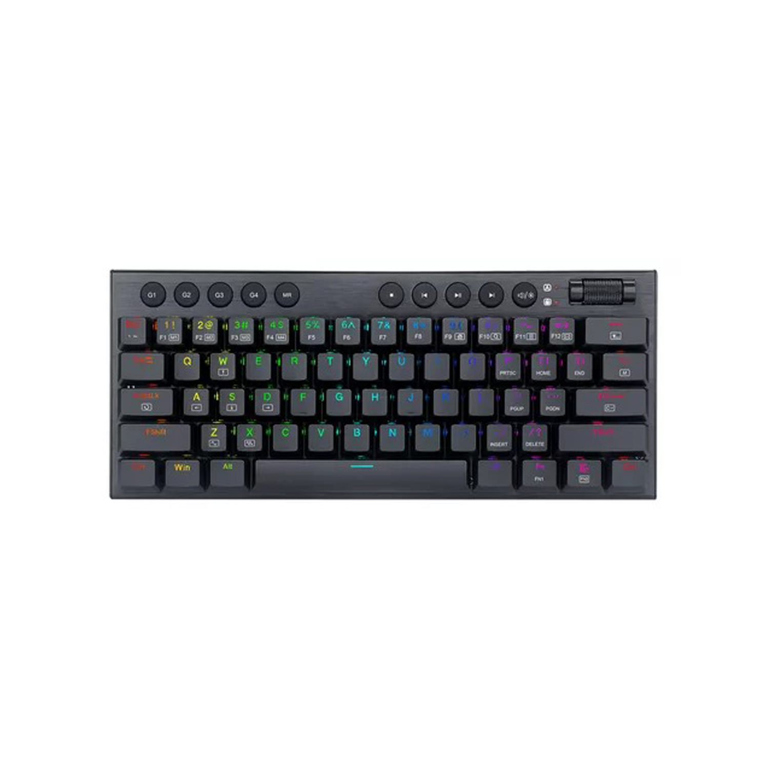 Teclado Mecánico Redragon Horus Mini 60% Cableado Sw Red Ing