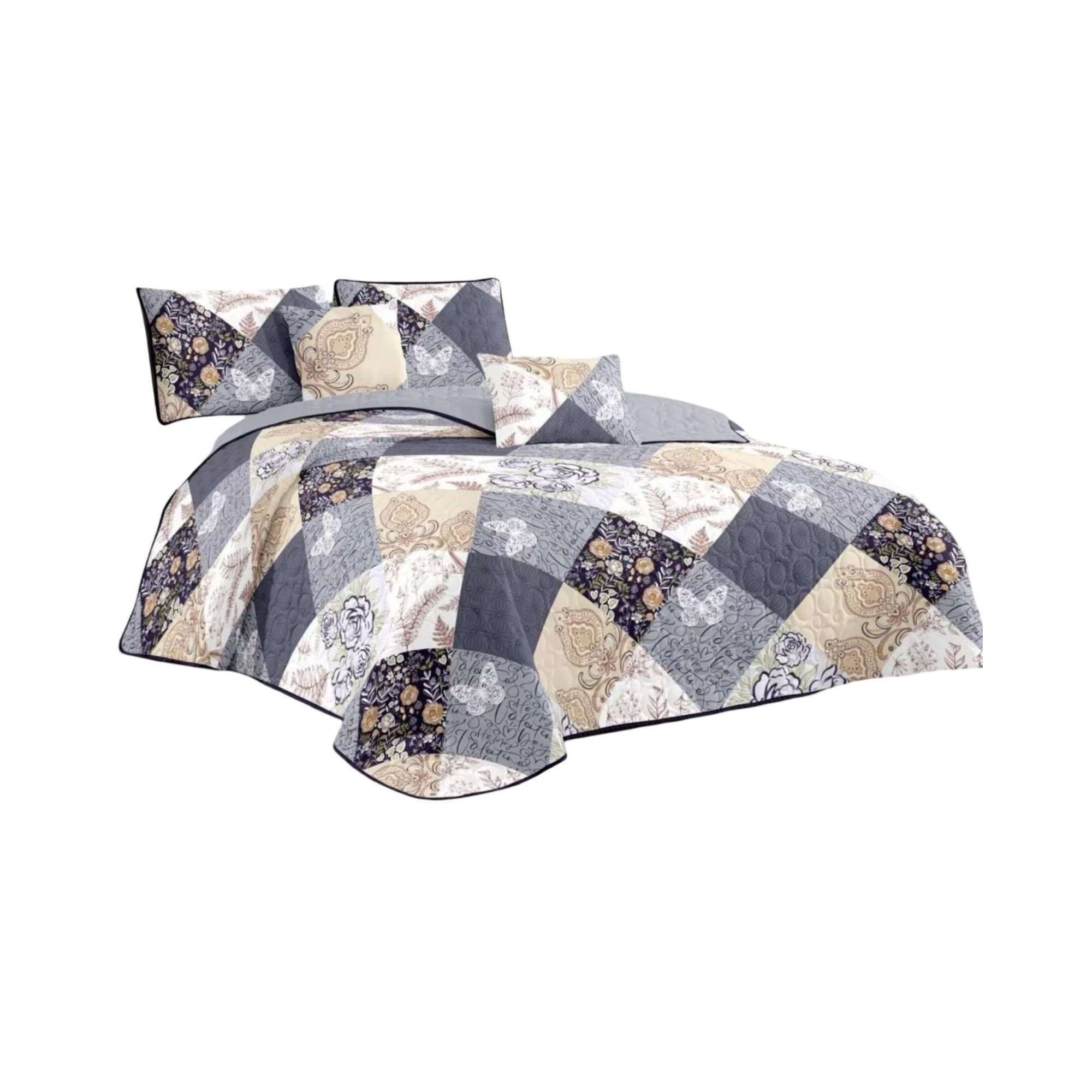 Tengfei - Cubrecama Quilt Verano 2 Plaza