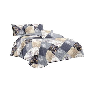 Tengfei - Cubrecama Quilt Verano Plaza Y Media