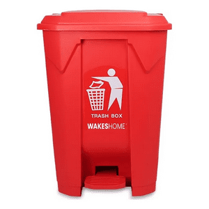 Wakeshome - Basurero Contenedor De Basura 30 Litros Cubo De Basura
