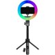 thumbnail image 1 of Aro de Luz LED RGB onn 8" Trípode Altura Ajustable Bluetooth, 1 of 3