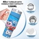 thumbnail image 5 of Chico Bon Bon: Mono con Cinturón de Herramientas Vaso aislado de acero inoxidable con asa, diseño temático, regalo para familia, amigos y fans; incluye pajita y encaja en el portavasos estándar, 40 oz, 5 of 6