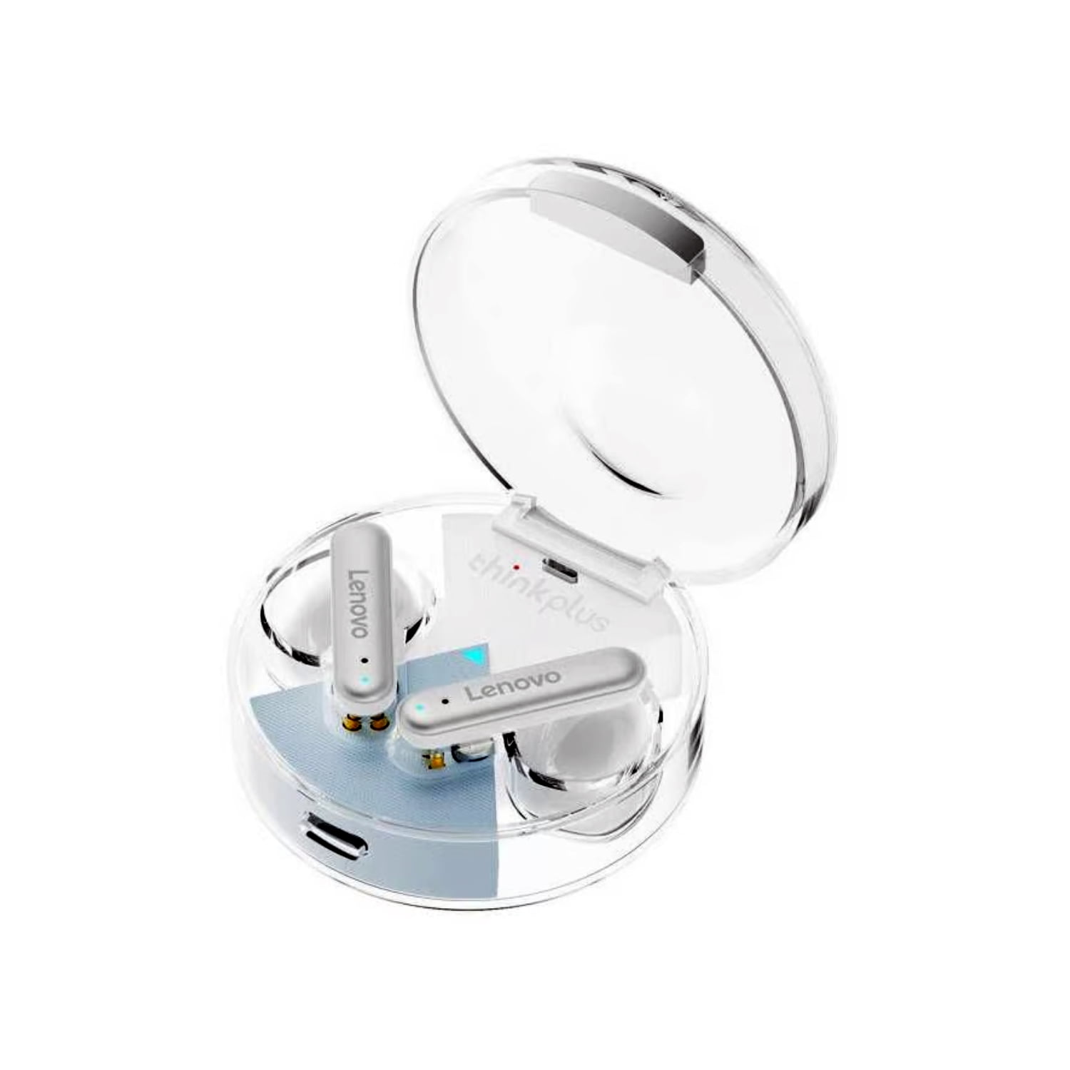 Audífonos Bluetooth Lenovo Lp10 Color Blanco - Ps