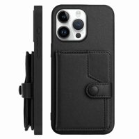 Foxdock Funda Para Iphone 16 Pro Max Con Bloqueo Rfid - Diseño Elegante Con Cierre De Botón