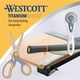 thumbnail image 5 of Tijeras Westcott Ajustables de 8 Pulgadas con Unión de Titanio, 5 of 9