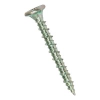 Genérica - Tornillo Fibrocemento Zincado P. Fina 6X1 1/4 100 Uni