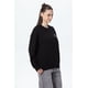 thumbnail image 2 of Polerón Mujer Oversize Print Negro - ll, 2 of 4