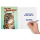 thumbnail image 3 of Tarjeta de cumpleaños divertida CardFool con foto de gato y chiste, 3 of 7