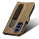 thumbnail image 2 of Funda Billetera para Samsung Galaxy F06 5G con Ranuras y Soporte Marrón, 2 of 6