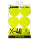 thumbnail image 1 of Pickleballs Franklin X-40, paquete de 6, 1 of 1