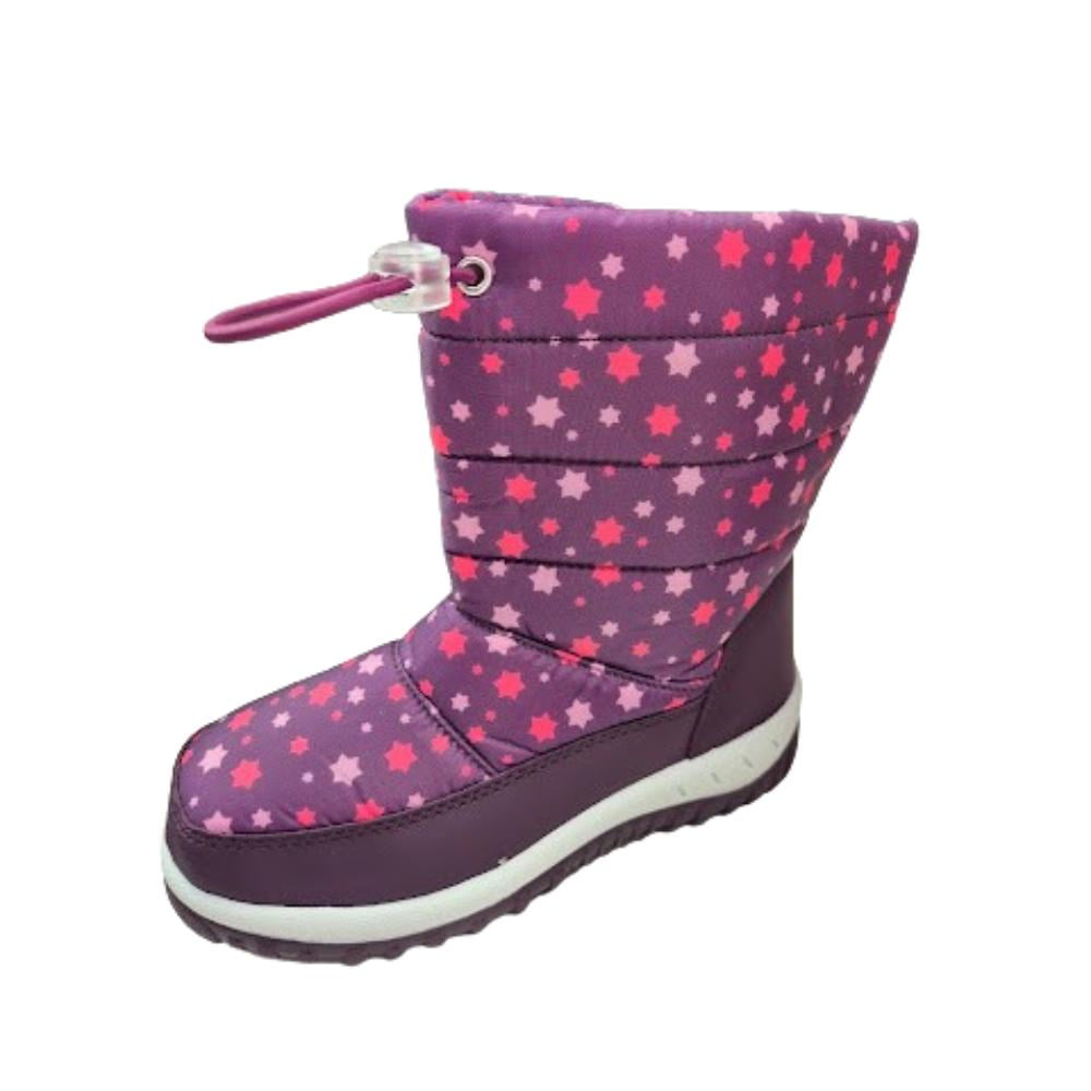 Vinnys Outlet - Bota De Nieve Impermeable Niña Morada