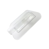 Magideal - Paleta De Yeso, Herramienta Manual Práctica Para Acabado De Yeso, Herramienta Transparente Para Hormigón, Paleta De Yeso Para Pintar Paredes Y Pisos