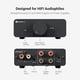 thumbnail image 2 of Fosi Audio V3 Stereo Amplifier Home Audio 300 Watts x2 Power, 2 of 3