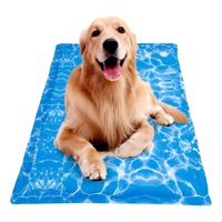 Genérico - Manta Gel Frio Refrescante Talla L 90X50Cm Perros Agua