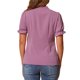 thumbnail image 3 of INSPIRE CHIC Blusas de Mujer de Color Sólido con Lazo en el Cuello, Mangas Cortas, para Regreso a Clases y Trabajo, Ciruela Clara Talla L, 3 of 6