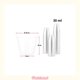 thumbnail image 3 of Set X25 Vasos Shot Pocillos Para Postres Vaso Plastico 30ml Transparente / Pocillos Para Postres / 4, 3 of 10