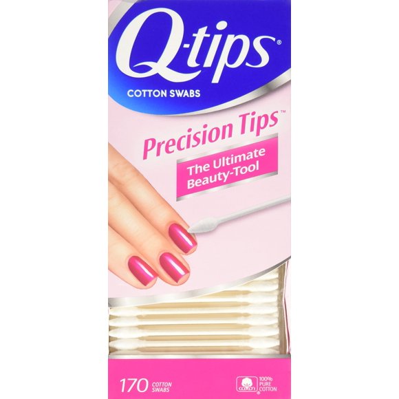 Hisopos de algodón Q-tips Precision Tip, 170 unidades