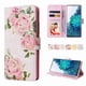 thumbnail image 1 of FOXDOCK Funda Tipo Cartera Floral para Samsung Galaxy M13 5G ,Funda con Tapa de Cuero PU, Protección Antigolpes con Ranuras para Tarjetas y Soporte, 1 of 5