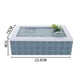 thumbnail image 2 of Caja De Té Mediana De Madera 6 Espacios Azul, 2 of 3