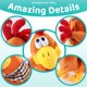 thumbnail image 4 of Peluche Cuteoy 33 cm Pollo Musical que Cacarea, 4 of 7
