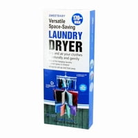 Aventura Store - Tendedero De Ropa Rotativo Vertical 3 Niveles 24 Palillos