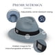 thumbnail image 4 of Sombrero Fedora CARKELLA L/XL Marfil UPF 50+ Plegable, 4 of 9