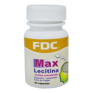 Fdc - Concentracion Y Memoria - Max Lecitina X 30 Caps