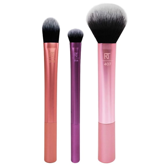 Kit de Brochas de Maquillaje Real Techniques Travel Essentials 4 Piezas