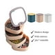 thumbnail image 3 of Organizador Para Joyas 360° Joyero De 4 Cajones + Espejo, 3 of 4