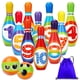 thumbnail image 1 of Juego de bolos AugToy Kids 2-5 Soft, 10 alfileres de espuma y 2 bolas, 1 of 7