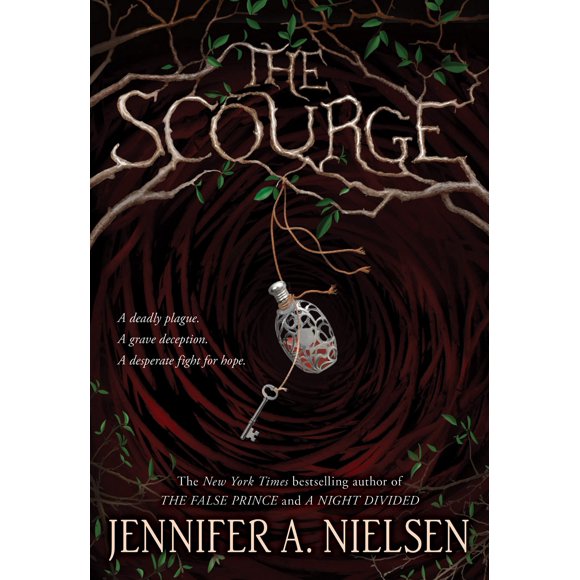 Libro Scholastic The Scourge de Jennifer A. Nielsen