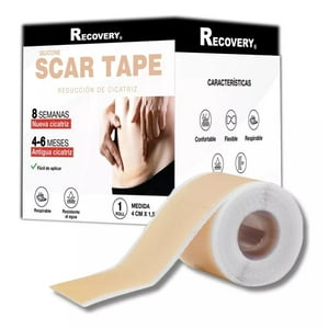 Parche Silicona Cesarea Queloide Cicatriz Recovery 4Cmx1,5Mt