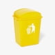thumbnail image 1 of Basurero 30 Lts Tapa Vaiven - Amarillo Mod 30V, 1 of 2