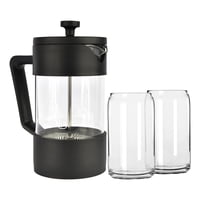 Pack Cafetera Francesa 600Ml + Set 2 Vasos 550Ml Simplit