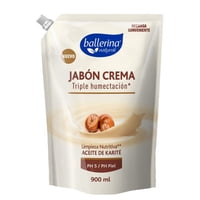 Jabón Crema Triple Humectación Aceite De Karité 750 Ml Ballerina